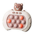 Bear Fast Push Game Console - Soft Pop It Fidget Toy for Stress Relief & Kids Education - Yooyotoys