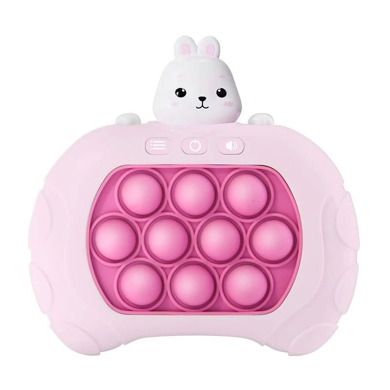 Rabbit Fast Push Game Console - Soft Pop It Fidget Toy for Stress Relief & Kids Education - Yooyotoys